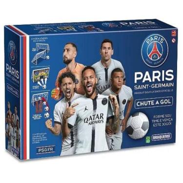 Imagem de Raro Chute a Gol 2 Paris Saint Gernains Psg com Neymar Messi Kylian Mb