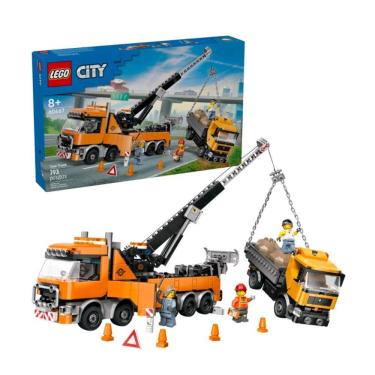 Imagem de Lego City Caminhão de reboque com guindaste - 60467