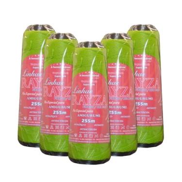 Imagem de Linha Rayza Ideal para Amigurumi - Tex 288-cor 042 Pistache