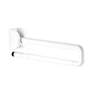 Imagem de Barras de apoio Suporte de segurança Trilhos de mão Barra de apoio de vaso sanitário dobrável Montagem na parede de aço inoxidável Corrimão de banheiro em forma de U portátil Flip-up Corrimão de segurança antiderrapante Corrimão de segurança para idosos com deficiência equilíbrio de chuveiro Ba ( C