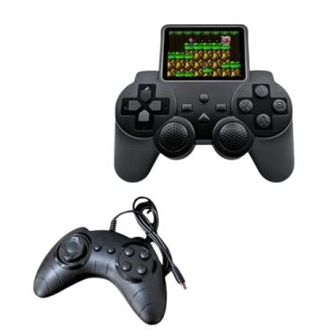 Imagem de Console de Jogos Portátil Gamepad 520 Jogos retrô Clássicos, Controlador de Joystick de Jogo Com Tela de 2.4 Polegadas, Console de Jogos com Joystick conecta na TV (2 Controle)