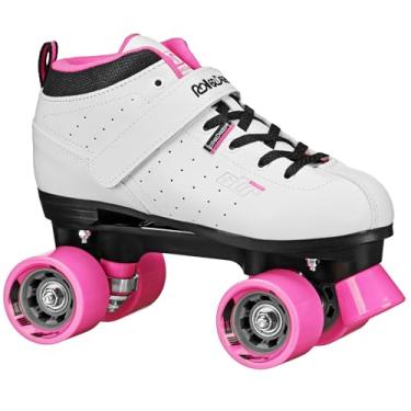 Imagem de Roller Derby Str Seven Patins feminino, branco/rosa, 40
