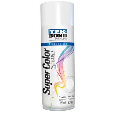 Imagem de Tinta Spray Uso Geral Branco Brilhante 350ml / 250g Tekbond
