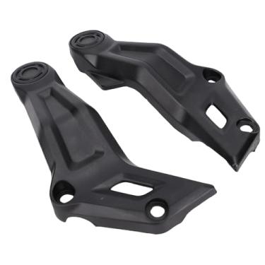 Imagem de Luocute 1 par de Capa de Proteção Estrutura Motocicleta, Material ABS, Painel de Carenagem Lateral, Proteção Carenagem do Motor, Substituição para MT-07 FZ-07 2021-2023, Fácil (Preto)
