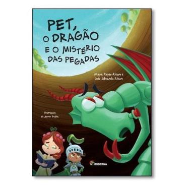 Imagem de Pet, o Dragao e o Misterio das Pegadas - MODERNA., Sortido