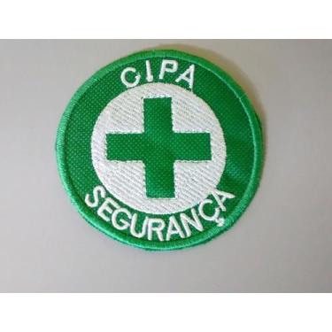 Imagem de Patch bordado termocolante, Brigada de Incêndio ou CIPA, 7cm - CONEXÃO