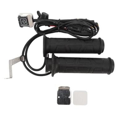 Imagem de Grips Aquecidos de Motocicleta, 3 Engrenagens de Temperatura Ajustável Motocicleta Grips de Guidão para 22mm Guia de 22 Mm