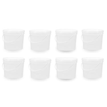 Imagem de Balde Para Óleos Essenciais 1.8L Branco 8 Pçs
