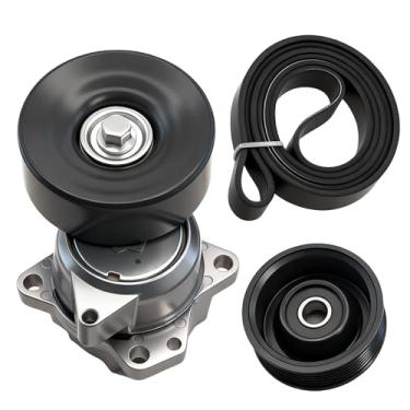 Imagem de Kit de componentes tensores de correia de transmissão Serpentine 90K-38340 para Nissan Armada 2005-2015 para Nissan Pathfinder 2008-2012 para Nissan Titan 2004 2005 2006 2007 2008 2009 2010 2011 2007