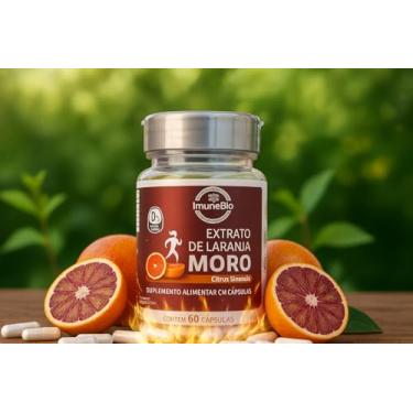 Imagem de Extrato de Laranja Moro Morosil- 540 Mg + Antocianinas 60 Caps. Premium ImuneBio