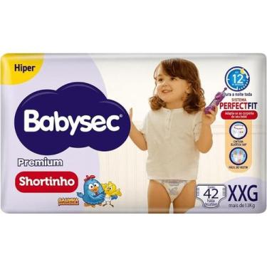 Imagem de Fralda Babysec Premium Shortinho Hiper XXG 42 Unidades