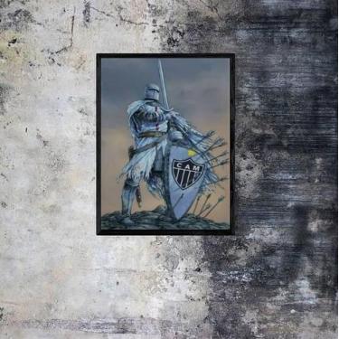 Imagem de Quadro Decorativo Guerreiro Atleticano - Quadros On-Line