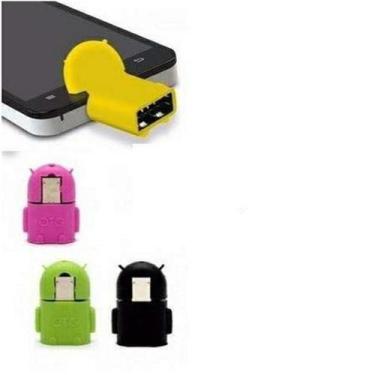 Imagem de Mini Adaptador Otg Usb Femea X Micro Usb V8 Macho Android - Alex Impor
