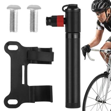 Imagem de Bomba de ciclismo – Bomba portátil de pneu de ciclismo pequena de CO2 | Compressor de roda de inflador rápido de alta pressão Co2 acessórios de ciclo de montagem para homens e mulheres