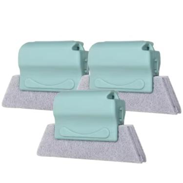 Imagem de Kit Limpador Janela Escova Limpeza Cantos Multiuso Janelas Cozinha Fogão Limpa Canto Casa Microfibra(3 unidades)