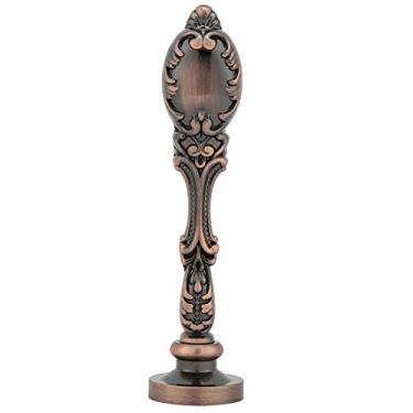 Imagem de Selo de cera retrô europeu, alça de metal requintada, ferramenta de selagem de envelope para convites, cartas, embalagem de presente, ouro, prata, bronze, vermelho, cobre, ouro (Cabeça de cobre