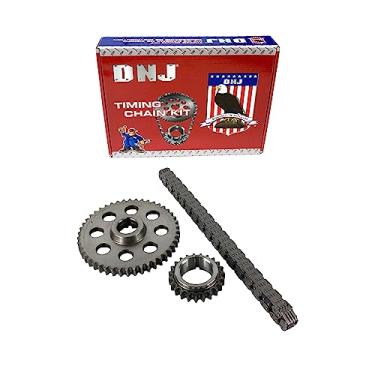Imagem de DNJ Kit de corrente de distribuição TK1140/para 1990-2003/Dodge, Jeep/ B1500, B2500, B3500, D150, D250, D350, Dakota, Durango, Grand Cherokee, Grand Wagoneer, Ramcharger/OHV / V6, V8 / 12V, 16V, 16 V