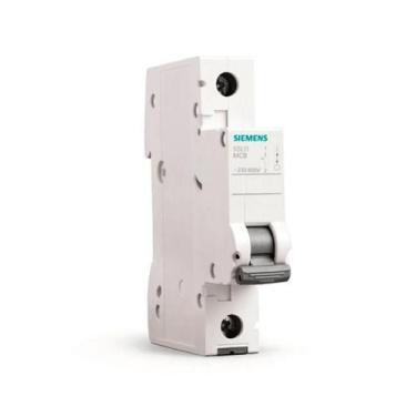 Imagem de Disjuntor Interruptor Unipolar 1 Polo Curva C 70A Siemens
