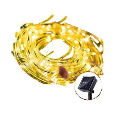 Imagem de Luzes De Cordão Solar À Prova d'Água Para Exterior 7/12/22M 8 Modos Lu