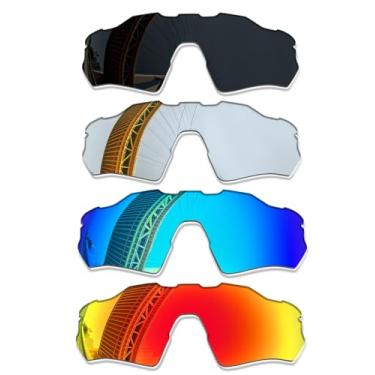 Imagem de LenzProse Lentes de reposição polarizadas de 1,5 mm para óculos de sol Oakley Radar EV XS Path OJ9001, antiarranhões | Ajuste perfeito