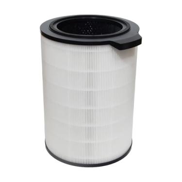 Imagem de PUREBURG Filtro de substituição compatível com purificador de ar Bosch Air 6000, carbono ativado HEPA verdadeiro H13 para limpeza de ar, poeira e COV, odor e filtragem de 3 estágios