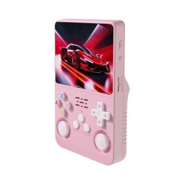 Imagem de Console De Videogame Portátil Retro R36S ARKOS De 64GB Com Tela IPS De