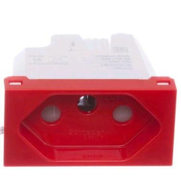 Imagem de Schneider orion modulo tomada 2p+t 20a s70203134 vermelho