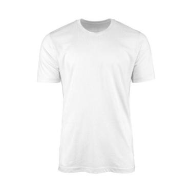 Imagem de Kit 2 Camisetas AMGK Masculina Lisa Básica 100% Algodão, Masculino, GG