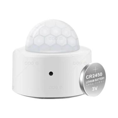 Imagem de Sensor De Movimento Mini PIR Zigbee 3.0 Com Alarme De Luz 2 Em 1 Compa