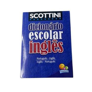Imagem de Dicionário Escolar Português/Inglês - Inglês/Portugues - SCOTTINI