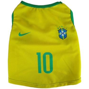 Imagem de Roupa Pet para Cachorro e Gato Time de Seleção Estampa BRAAMA001 (XG, Padrão)