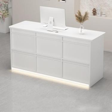 Imagem de Mesa de recepção pequena, mesa de recepção, balcão, balcão de varejo, mesa de recepção com balcão, recepção, balcão de recepção, balcão de loja, mesa de recepção, mesa de recepção em pé