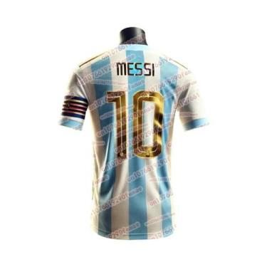 Imagem de Camiseta Premium De Luxo Messi 2025 Edição Limitada De Secagem Rápida 