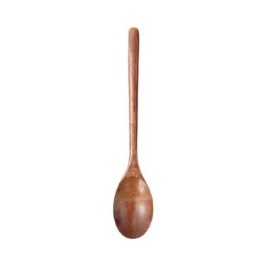 Imagem de Conjunto De Colheres De Madeira 2 Peças Utensílios De Cozinha Para Sop