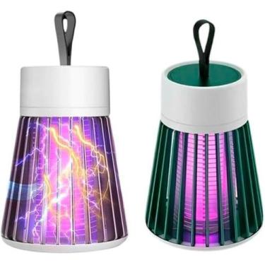 Imagem de Lâmpada Armadilha Elétrica Anti Mosquitos Eletrônico Luminária Repelen