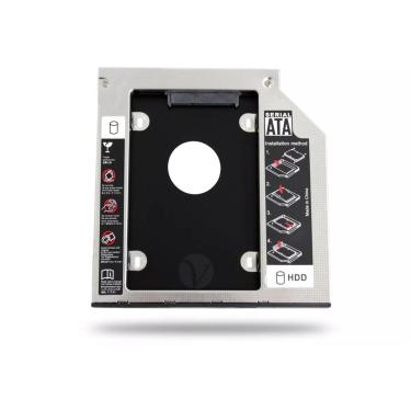 Imagem de Caddy Adaptador Notebook Para Segundo Hd/Ssd 9,5Mm Sata