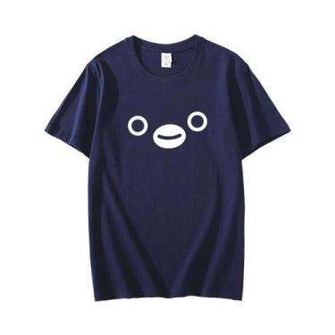 Imagem de Camiseta De Verão Com Estampa De Pinguim Para Homens E Mulheres, Roupa