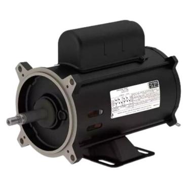 Imagem de Motor Weg Mono 1/3cv 110/220v Para Bomba De Piscina 0,33cv, Preto, 110