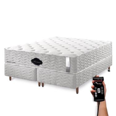 Imagem de Colchão De Látex Híbrido Solteiro King 96x203cm