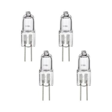 Imagem de Lâmpada Halógena G4 20W 12V 2600K Branco Quente Para Forno, Luminária 