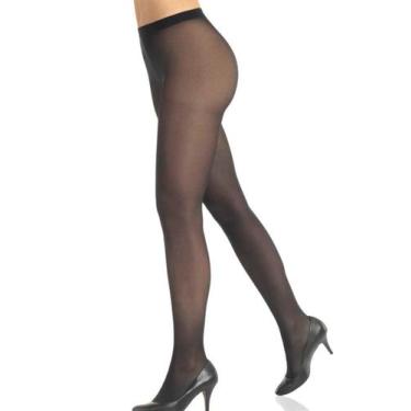 Imagem de Meia Calça Fio 20 Opaca Loba 5898-001, Preto, GG