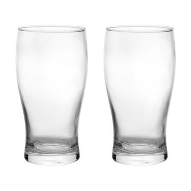 Imagem de Copo de Cerveja de Vidro Chopp Bar Bebida Wolff 550ml