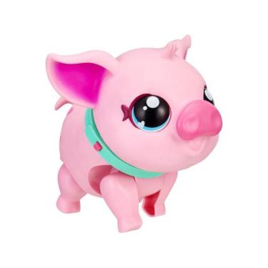 Imagem de Little Live Pets My Pet Pig Porquinho Piggly c/ som Fun, Rosa, Pets