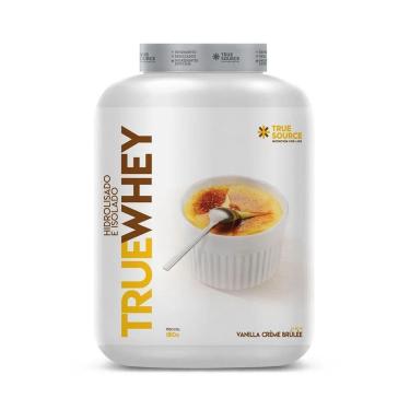 Imagem de True Whey Protein Hidrolisado e Isolado - 1810g Vanilla Crème Brûllè - True Source-Unissex