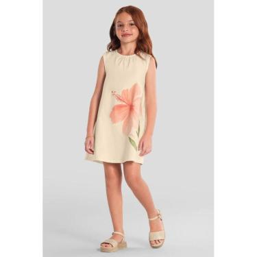Imagem de Vestido infantil menina de floral Mundi