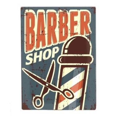 Imagem de Placa decorativa para barbearia salão modelo:01 - LD Loja, 01