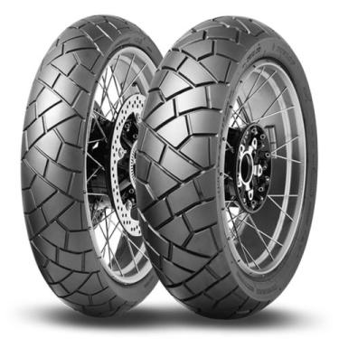 Imagem de Par Pneu Mixtour 110/80-19 e 160/60-17 Dunlop, Trailmax, Trailmax Mixt