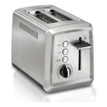 Imagem de Torradeira Inox Elétrica Premium 230ºC 850w 2 Fatias Largura Ampla 7 T