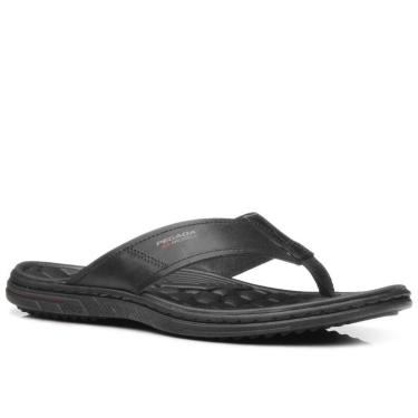 Imagem de Chinelo Masculino Couro Pegada Numeracao Especial  533301-Masculino