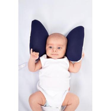 Imagem de Suporte Para Cabeça Bebê Protetor de Pescoço Infantil Borboleta Unisse